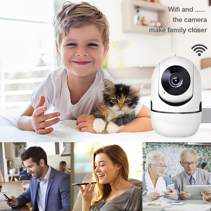 Sovmiku 2MP WiFi Wireless Home Security IP Camera Night Vision Baby Monitor 2-Way Audio