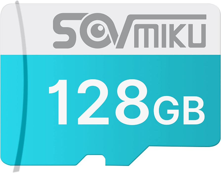 SOVMIKU Micro 128GB_SD Card for Cameras, Read 90MB/sec, Write 25MB/sec, Memory Card for CQ1 CQ1A CG6 Security Cameras Indoor Outdoor, Action Camera, Dash Camera, Steam Deck, Switch .etc.